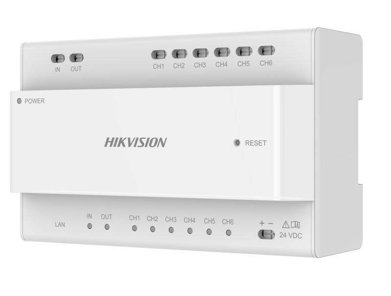 Hikvision DS-KAD706Y-SP 2-Wire 6 Ports Distributor - Safe Home Technology